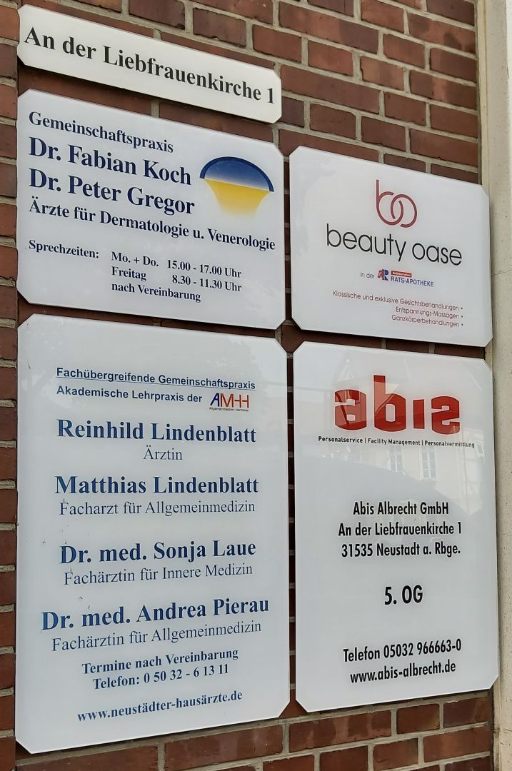 Acryl Schild